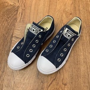 Kids converse slip on sneakers